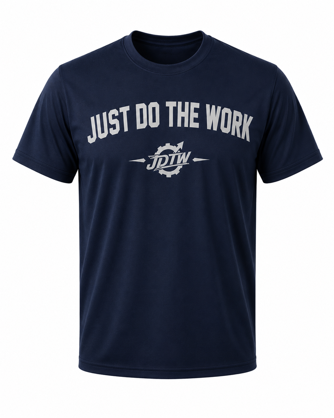 Just Do The Work™  Performance Tee – Navy Blue