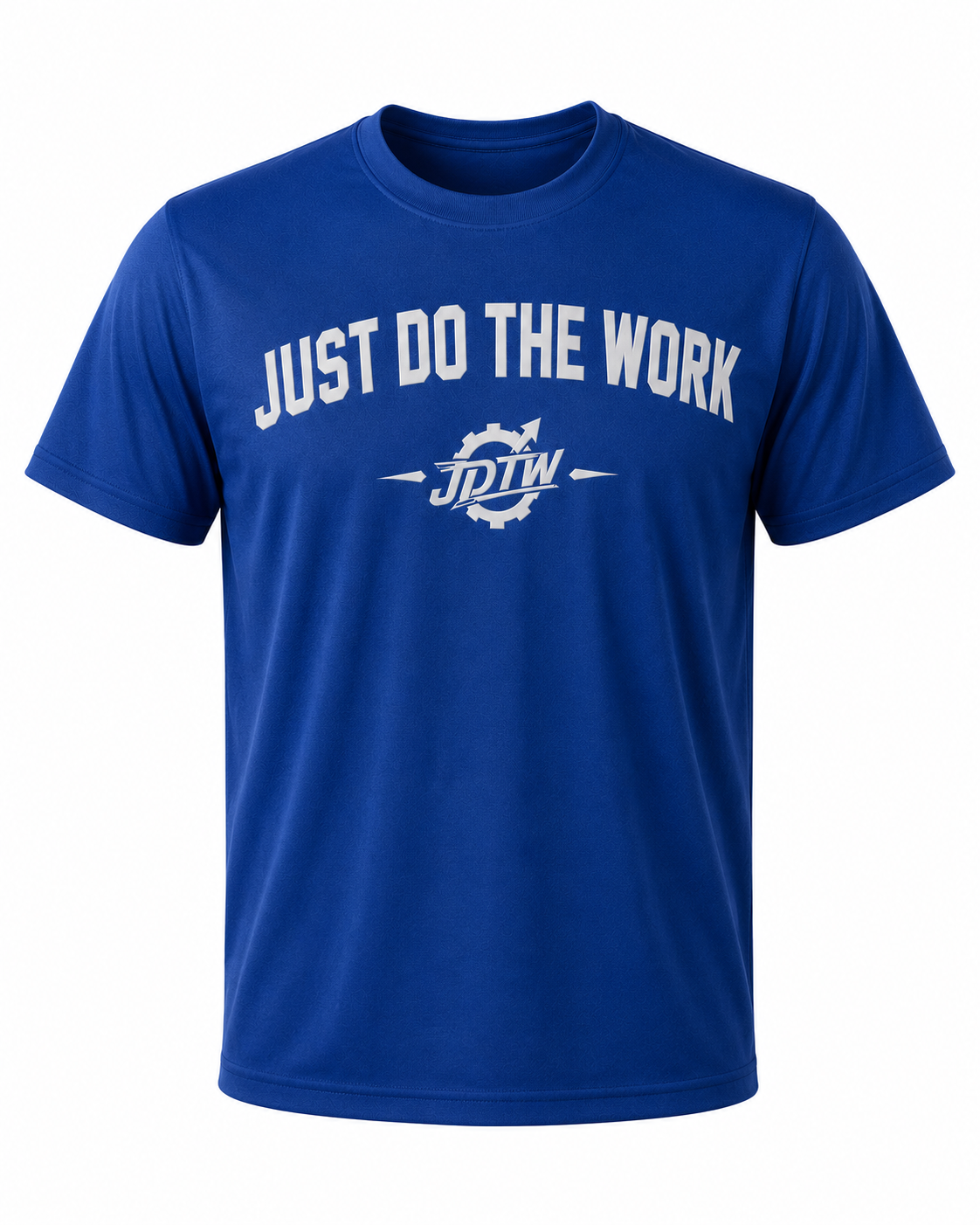 Just Do The Work™ Performance Tee – Royal Blue